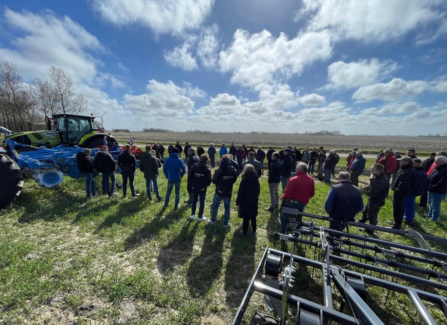 Velddemo Groenbemesters bij Van Kuiken Group